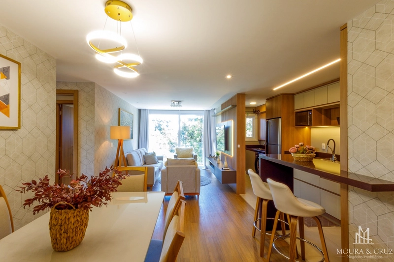 Apartamento 2 quartos mobiliado no Bavária em Gramado: 2ª foto da galeria de imagens do imóvel