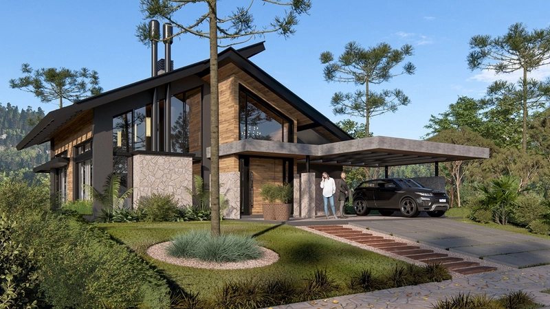 Casa 3 quartos no Vivendas do Arvoredo em Gramado: 1ª foto da galeria de imagens do imóvel