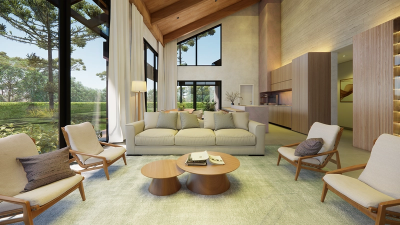 Casa 3 quartos no Vivendas do Arvoredo em Gramado: 3ª foto da galeria de imagens do imóvel