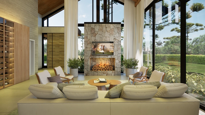 Casa 3 quartos no Vivendas do Arvoredo em Gramado: 4ª foto da galeria de imagens do imóvel