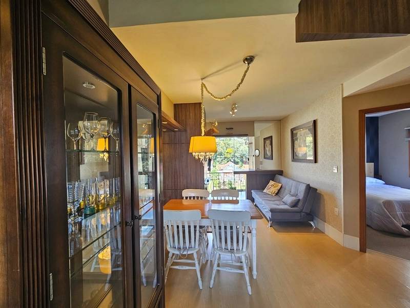 Apartamento mobiliado 2 quartos no Planalto em Gramado: 3ª foto da galeria de imagens do imóvel
