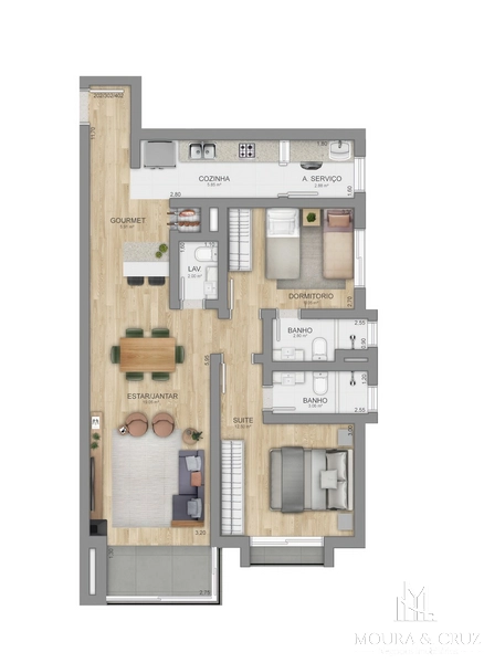 Apartamento 2 quartos no Centro de Canela: 14ª foto da galeria de imagens do imóvel