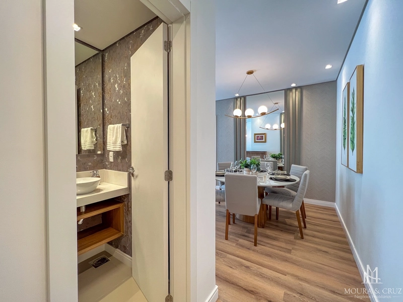 Apartamento mobiliado 2 quartos no Centro de Gramado: 2ª foto da galeria de imagens do imóvel