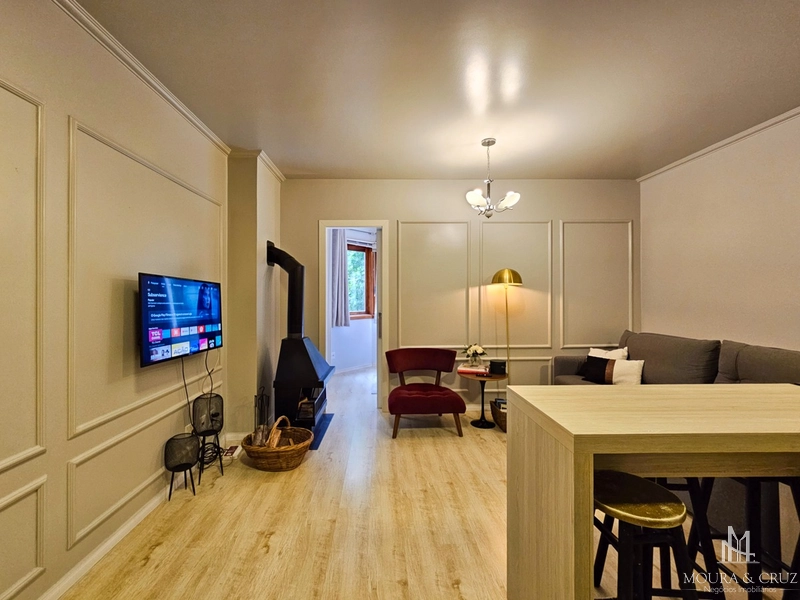 Apartamento 1 quarto mobiliado no Centro de Gramado: 2ª foto da galeria de imagens do imóvel