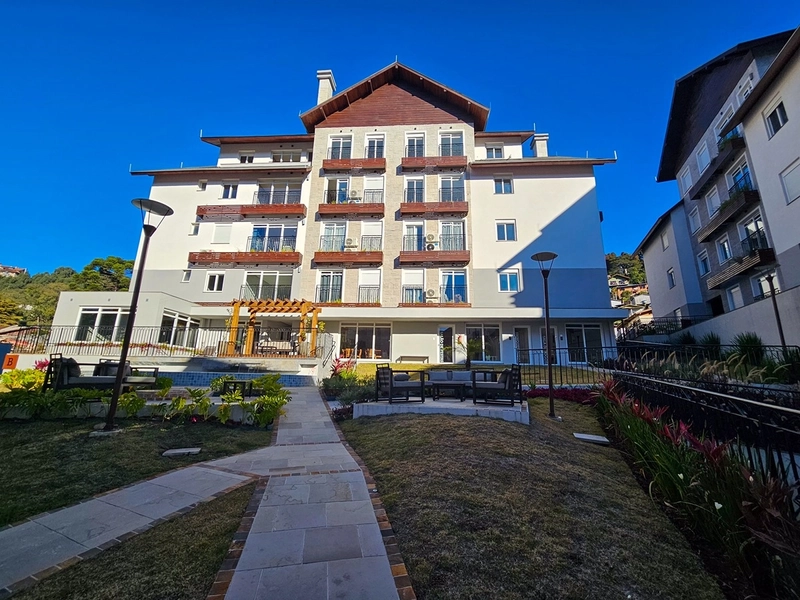 Apartamento 2 quartos em Gramado: 2ª foto da galeria de imagens do imóvel