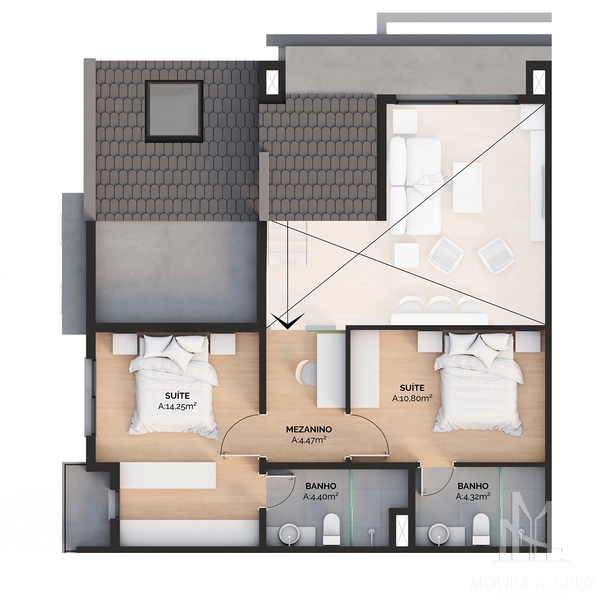 Apartamento 4 quartos no Bavária em Gramado: 13ª foto da galeria de imagens do imóvel