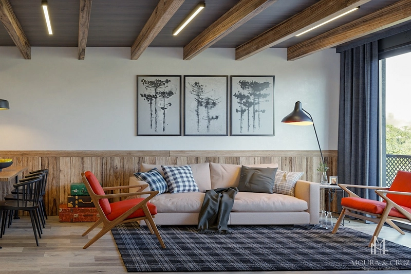 Apartamento 2 quartos em Gramado: 4ª foto da galeria de imagens do imóvel