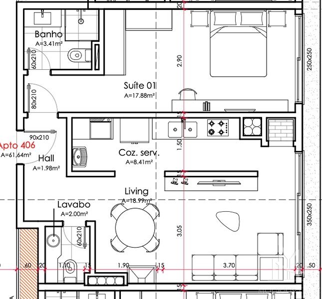 Apartamento 1 quarto no Planalto em Gramado: 25ª foto da galeria de imagens do imóvel
