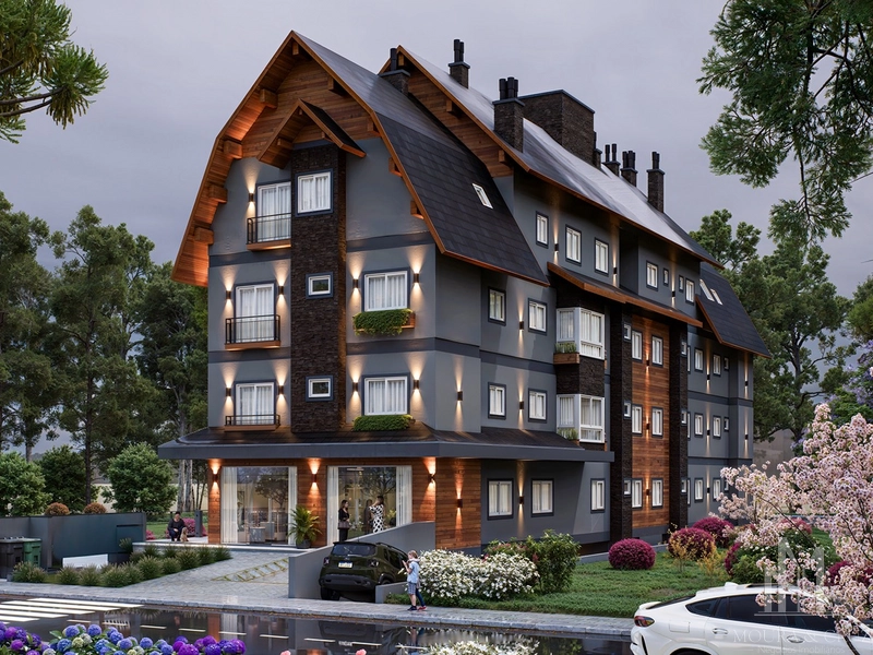 Apartamento 2 quartos em Gramado: 7ª foto da galeria de imagens do imóvel