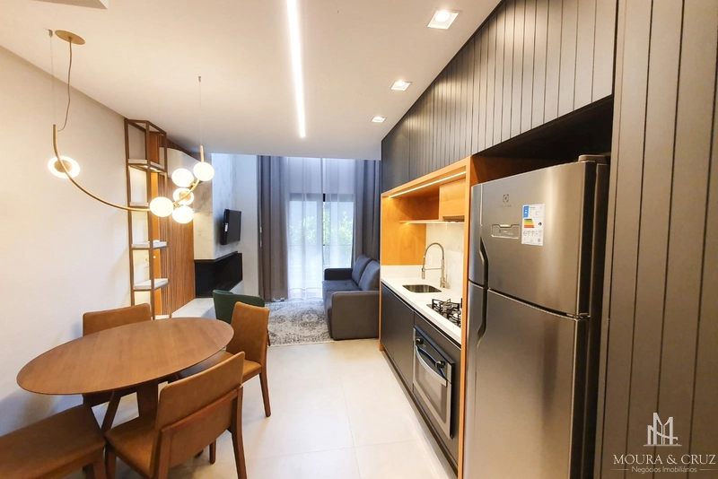 Apartamento Loft 1 quarto mobiliado no Centro de Canela: 2ª foto da galeria de imagens do imóvel