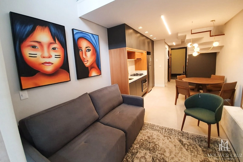 Apartamento Loft 1 quarto mobiliado no Centro de Canela: 3ª foto da galeria de imagens do imóvel