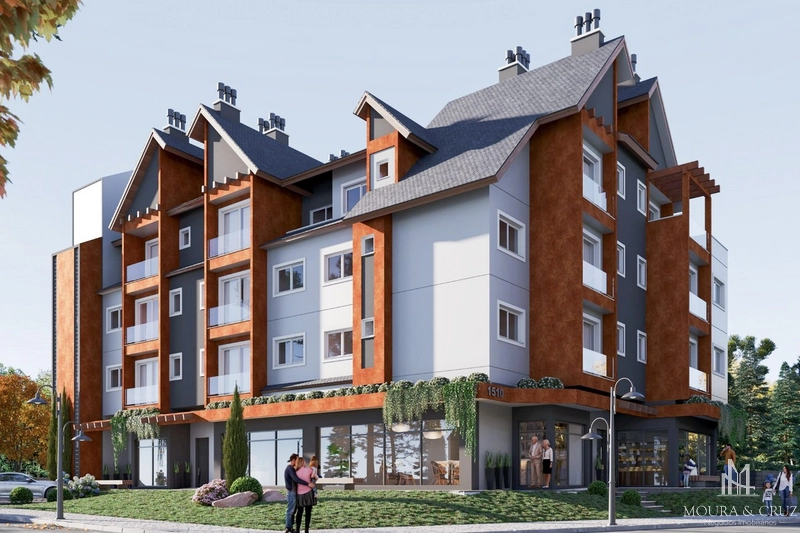 Apartamento cobertura 2 quartos no bairro Avenida Central em Gramado: 1ª foto da galeria de imagens do imóvel