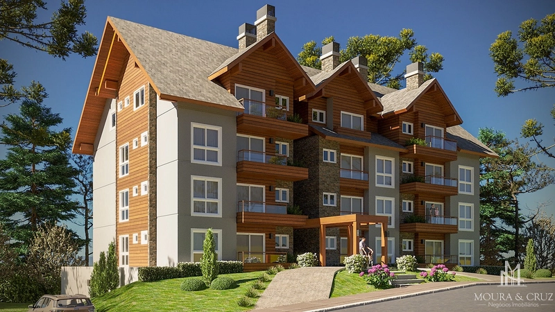 Apartamento 1 quarto no bairro Av. Central em Gramado: 2ª foto da galeria de imagens do imóvel