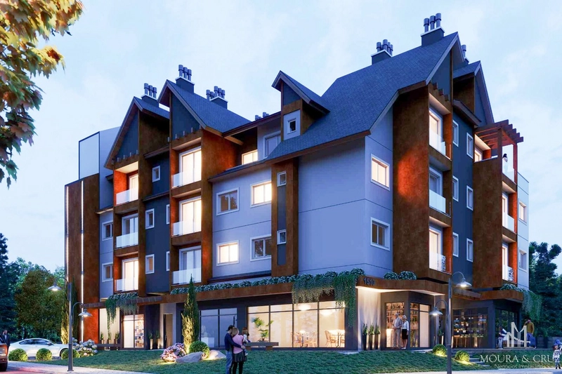 Apartamento 2 quartos no bairro Avenida Central em Gramado: 2ª foto da galeria de imagens do imóvel