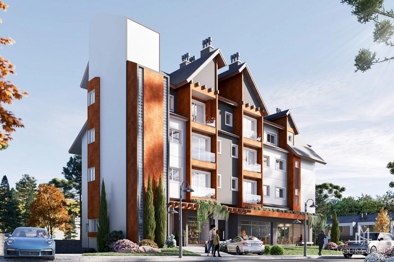 Apartamento 2 quartos no bairro Avenida Central em Gramado: 1ª foto da galeria de imagens do imóvel
