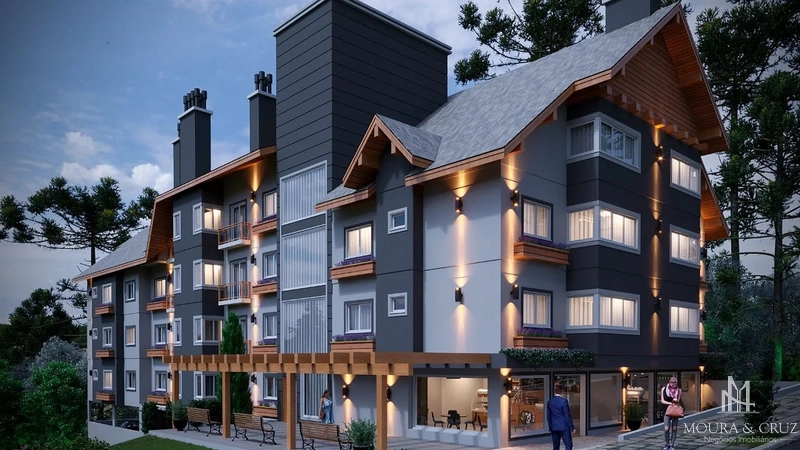 Apartamento 1 quarto em Gramado: 6ª foto da galeria de imagens do imóvel