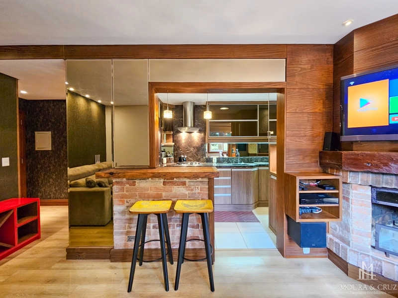 Apartamento 1 quarto mobiliado no Planalto em Gramado: 2ª foto da galeria de imagens do imóvel