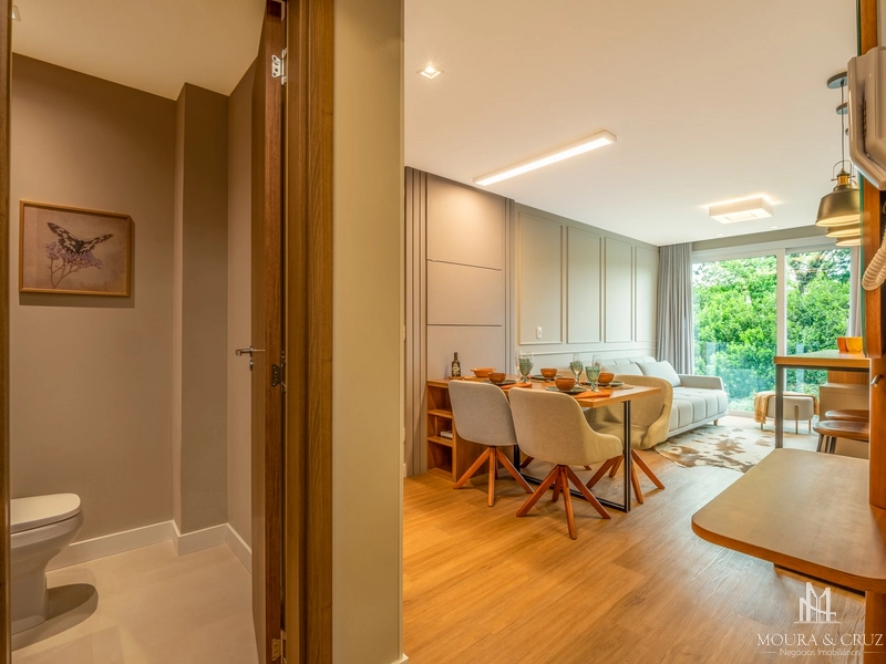 Apartamento mobiliado 1 quarto no Bavária em Gramado: 9ª foto da galeria de imagens do imóvel