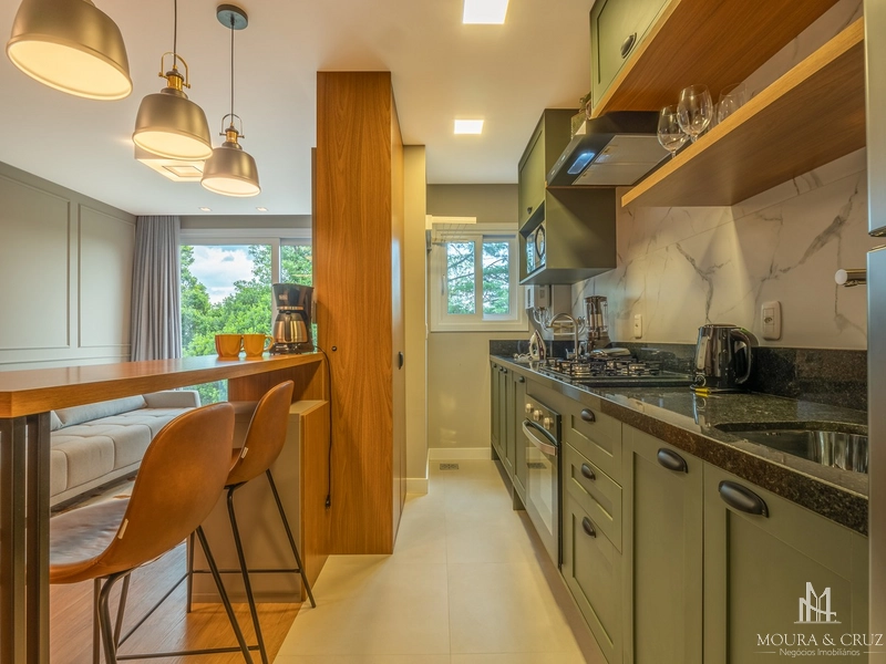 Apartamento mobiliado 1 quarto no Bavária em Gramado: 19ª foto da galeria de imagens do imóvel