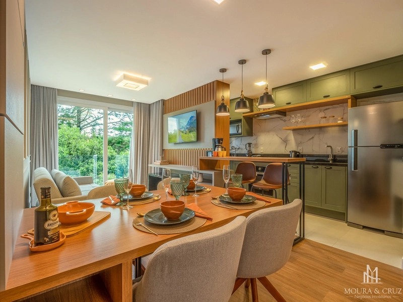Apartamento mobiliado 1 quarto no Bavária em Gramado: 12ª foto da galeria de imagens do imóvel