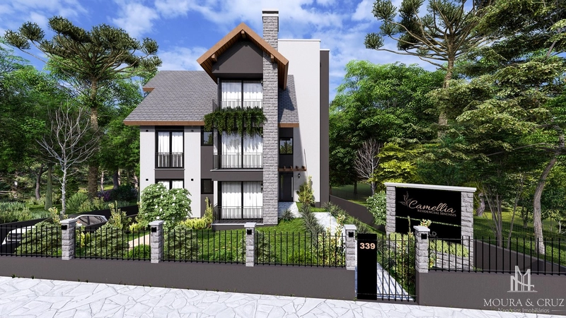 Apartamento com 2 quartos em Gramado: 2ª foto da galeria de imagens do imóvel