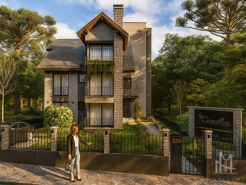 Apartamento com 2 quartos em Gramado: 10ª foto da galeria de imagens do imóvel