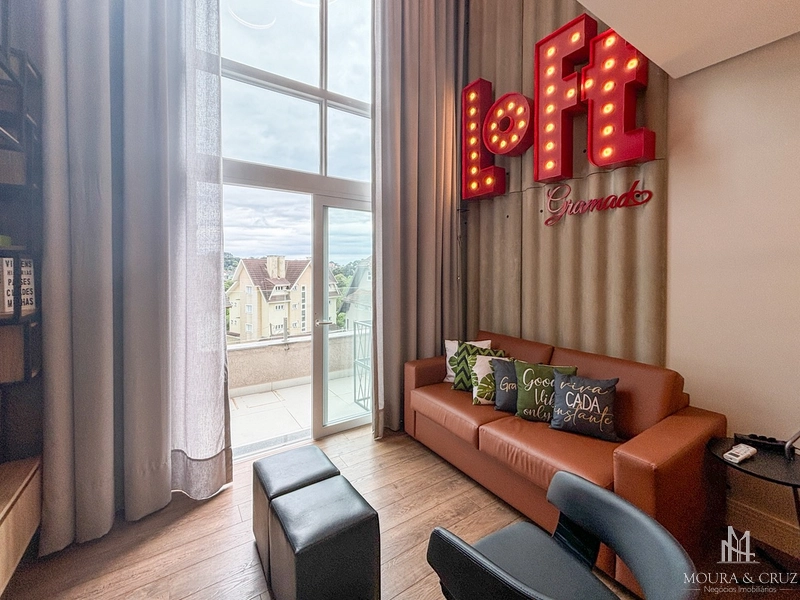 Apartamento Loft 1 quarto mobiliado no Centro de Gramado: 3ª foto da galeria de imagens do imóvel