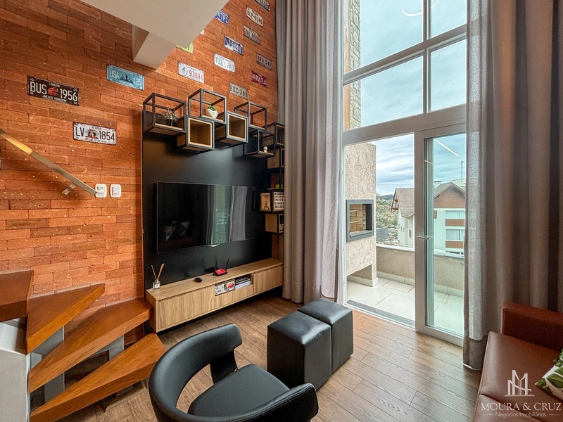 Apartamento Loft 1 quarto mobiliado no Centro de Gramado: 4ª foto da galeria de imagens do imóvel
