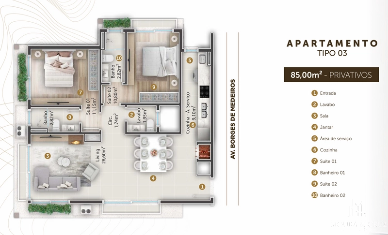 Apartamento 2 quartos no Centro de Gramado: 7ª foto da galeria de imagens do imóvel
