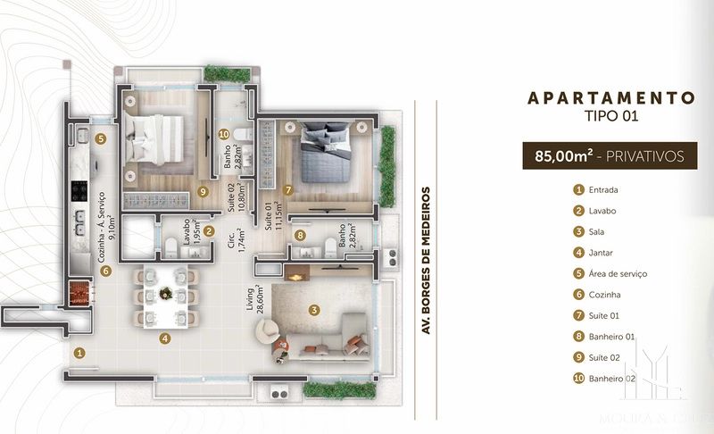 Apartamento 2 quartos no Centro de Gramado: 8ª foto da galeria de imagens do imóvel