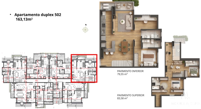 Apartamento cobertura duplex 3 quartos em Gramado: 14ª foto da galeria de imagens do imóvel