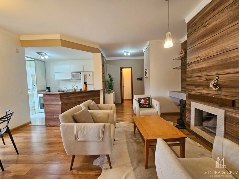 Apartamento 3 quartos mobiliado no Knorr Ville em Gramado: 3ª foto da galeria de imagens do imóvel