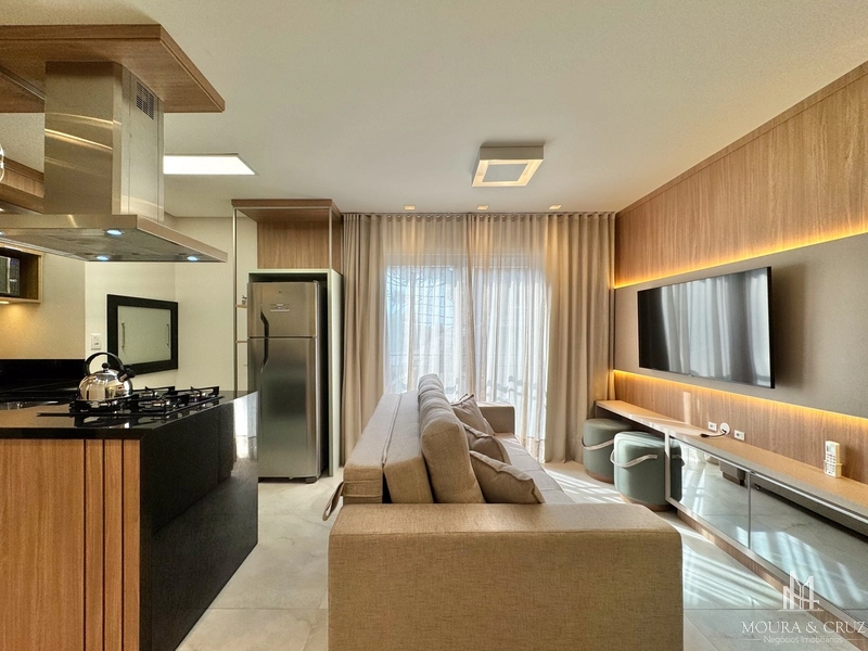Apartamento 1 quarto mobiliado em Gramado: 5ª foto da galeria de imagens do imóvel