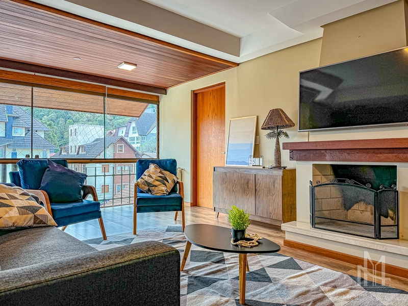Apartamento Cobertura 4 quartos mobiliado no Centro de Gramado: 5ª foto da galeria de imagens do imóvel
