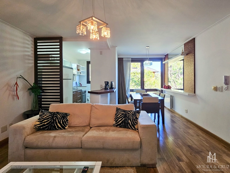 Apartamento 2 quartos mobiliado no Knorr Ville em Gramado: 3ª foto da galeria de imagens do imóvel