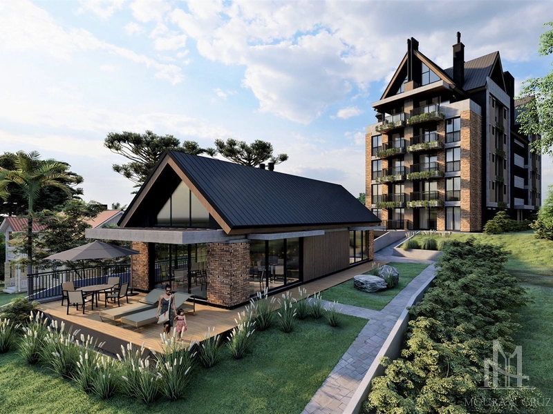 Apartamento Cobertura Duplex 3 quartos no Centro de Gramado: 4ª foto da galeria de imagens do imóvel