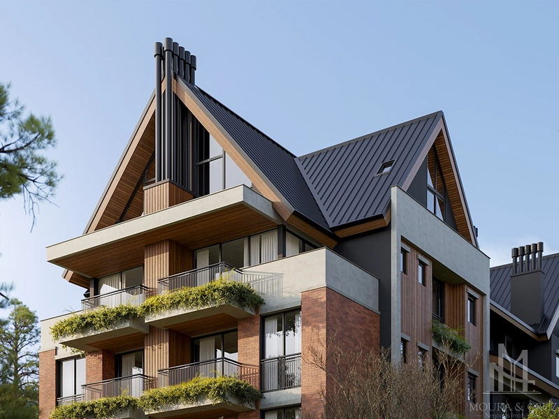 Apartamento Cobertura Duplex 3 quartos no Centro de Gramado: 5ª foto da galeria de imagens do imóvel