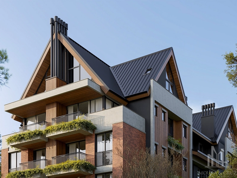 Apartamento Cobertura Duplex 3 quartos no Centro de Gramado: 3ª foto da galeria de imagens do imóvel