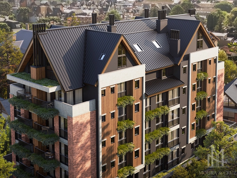 Apartamento Cobertura Duplex 3 quartos no Centro de Gramado: 7ª foto da galeria de imagens do imóvel