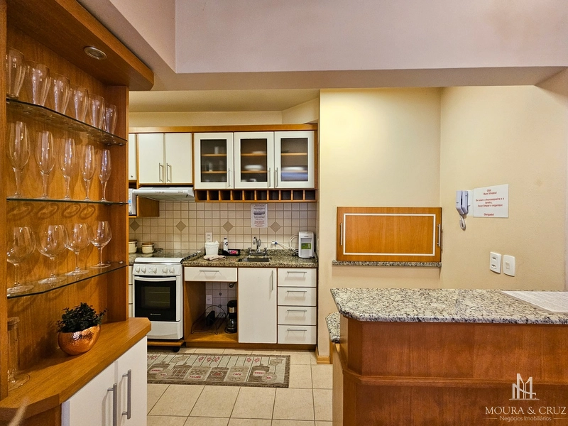 Apartamento 1 quarto mobiliado no Planalto em Gramado: 2ª foto da galeria de imagens do imóvel
