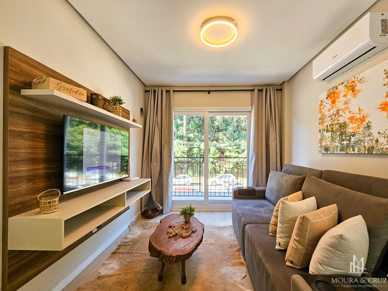 Apartamento 1 quarto mobiliado no centro de Canela: 1ª foto da galeria de imagens do imóvel