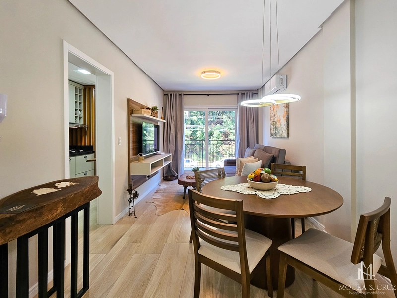 Apartamento 1 quarto mobiliado no centro de Canela: 2ª foto da galeria de imagens do imóvel