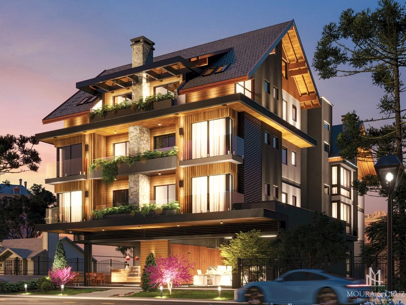 Apartamento 1 quarto no Centro de Gramado: 1ª foto da galeria de imagens do imóvel