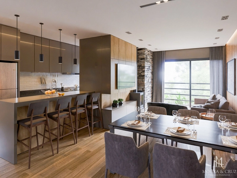 Apartamento com 2 quartos no Centro de Gramado: 2ª foto da galeria de imagens do imóvel