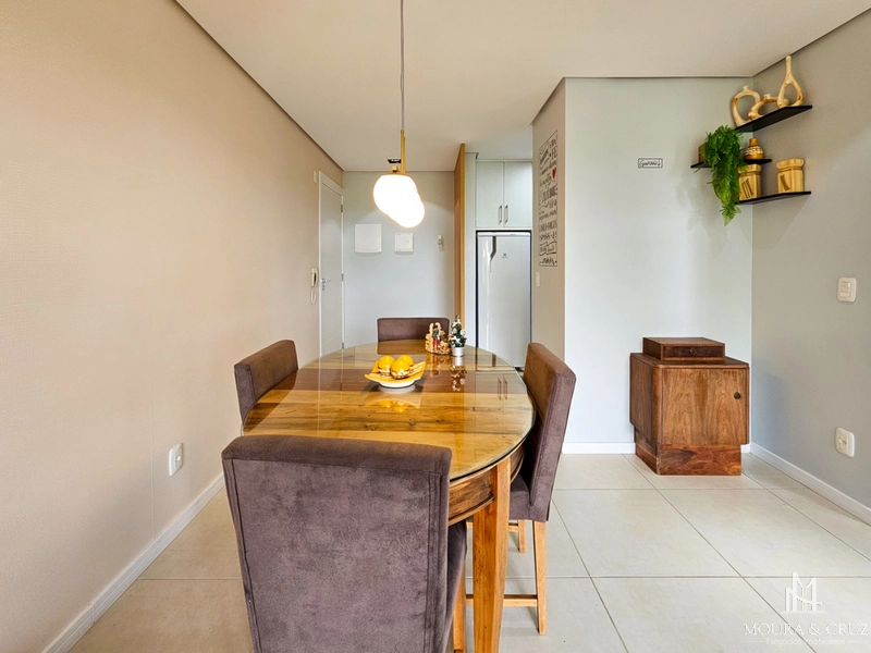 Apartamento 1 quarto mobiliado em Gramado: 3ª foto da galeria de imagens do imóvel
