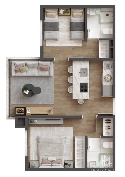 Apartamento 2 quartos no Centro de Canela: 19ª foto da galeria de imagens do imóvel