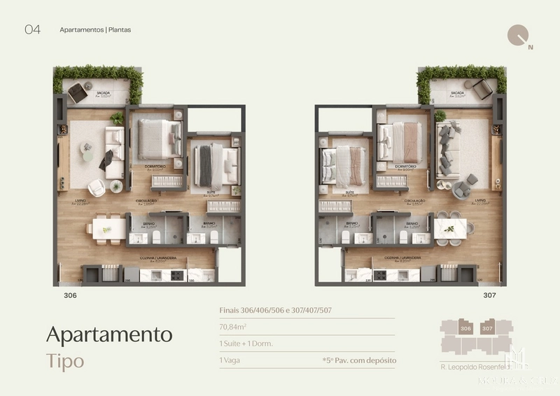 Apartamento 2 quartos no Planalto em Gramado: 9ª foto da galeria de imagens do imóvel