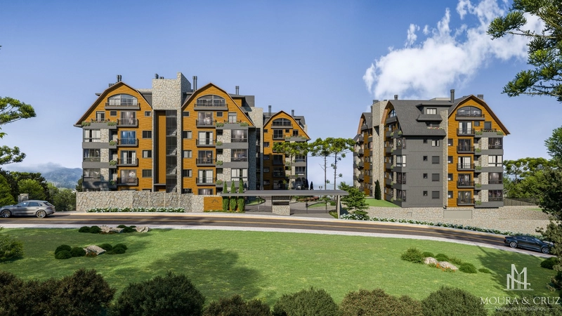 Cobertura duplex 2 quartos no Planalto em Gramado: 3ª foto da galeria de imagens do imóvel