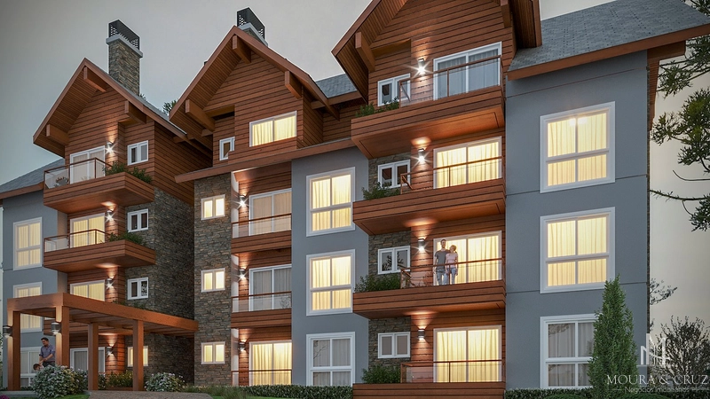 Apartamento 1 quarto no bairro Av. Central em Gramado: 3ª foto da galeria de imagens do imóvel