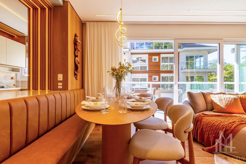 Apartamento 2 quartos mobiliado no Carniel em Gramado: 3ª foto da galeria de imagens do imóvel